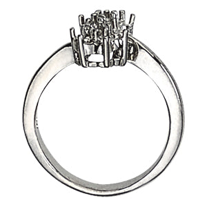 Diamond Cluster Fashion Ring · 0.32 ct tw
