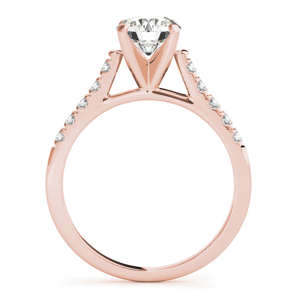 Single Row Prong Set Diamond Engagement Ring · 0.15 ct tw