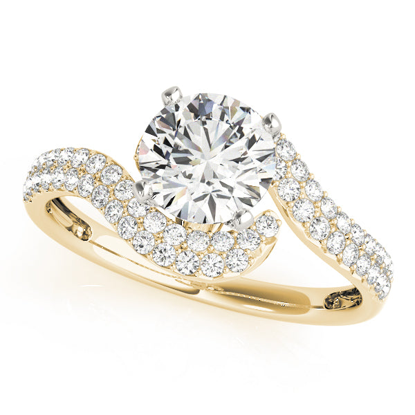 Bypass Diamond Engagement Ring · 0.31 ct tw