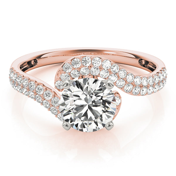 Bypass Diamond Engagement Ring · 0.31 ct tw