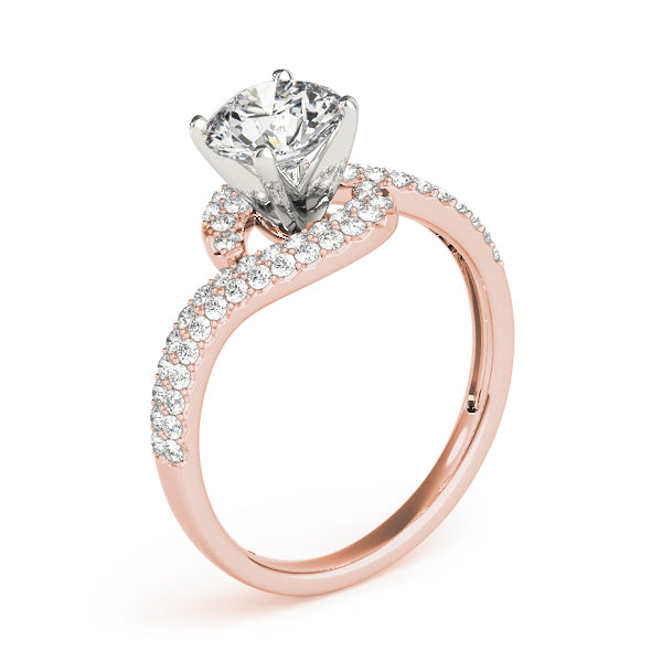 Bypass Diamond Engagement Ring · 0.31 ct tw