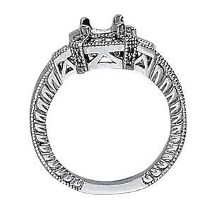 Square Princess & Cushion Gemstone Fashion Ring · 0.39 ct tw
