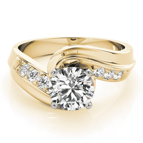 Bypass Diamond Engagement Ring · 0.09 ct tw