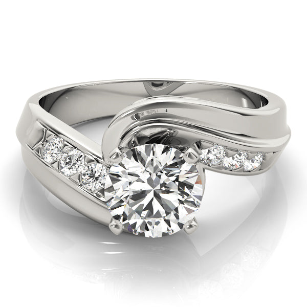 Bypass Diamond Engagement Ring · 0.09 ct tw