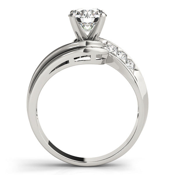 Bypass Diamond Engagement Ring · 0.09 ct tw