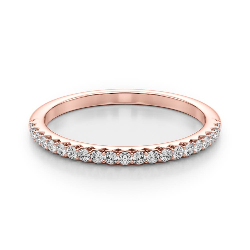 Prong Set Diamond Wedding Band · 0.21 ct tw