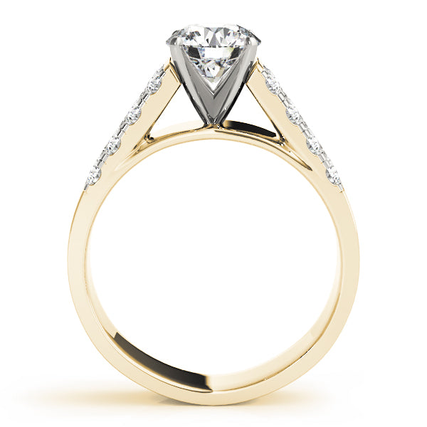 Multi-Row Diamond Engagement Ring · 0.48 ct tw