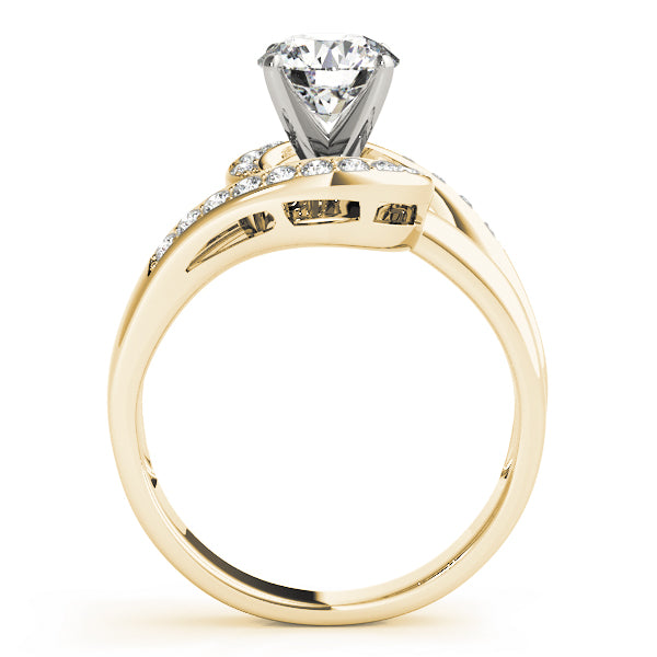 Bypass Diamond Engagement Ring · 0.15 ct tw