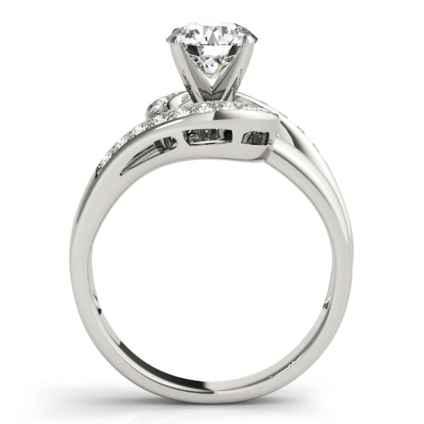 Bypass Diamond Engagement Ring · 0.15 ct tw