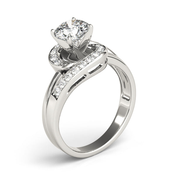 Bypass Diamond Engagement Ring · 0.15 ct tw