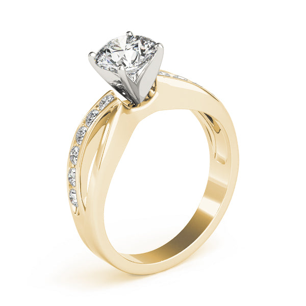Bypass Diamond Engagement Ring · 0.24 ct tw