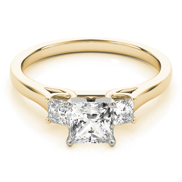 Princess Three-Stone Diamond Engagement Ring · 0.32 ct tw