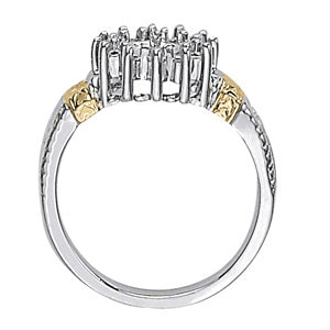 Pearl Gemstone Fashion Ring · 0.18 ct tw