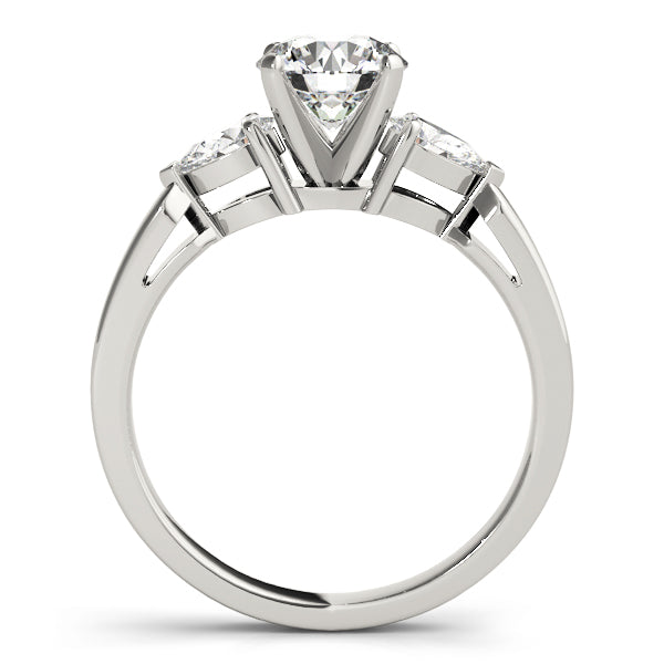 Pear Three-Stone Diamond Engagement Ring · 0.40 ct tw