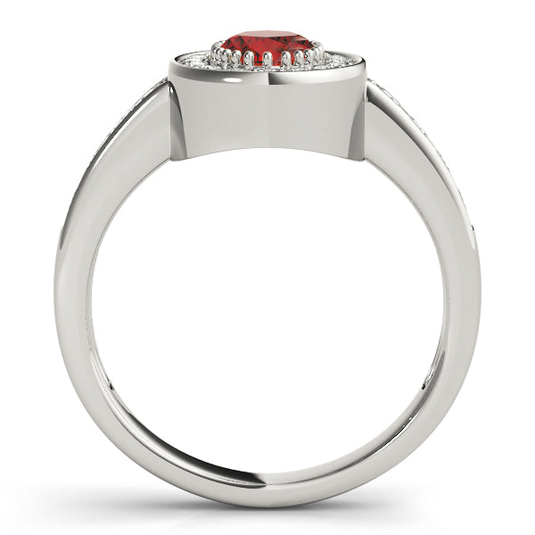 Oval Gemstone Fashion Ring · 0.24 ct tw