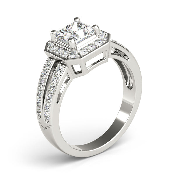 Square Princess & Cushion Gemstone Fashion Ring · 0.44 ct tw