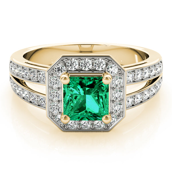 Square Princess & Cushion Gemstone Fashion Ring · 0.40 ct tw