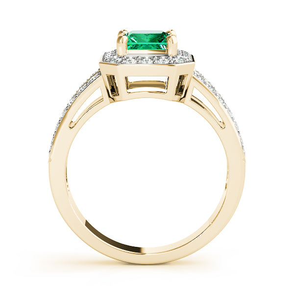 Square Princess & Cushion Gemstone Fashion Ring · 0.40 ct tw