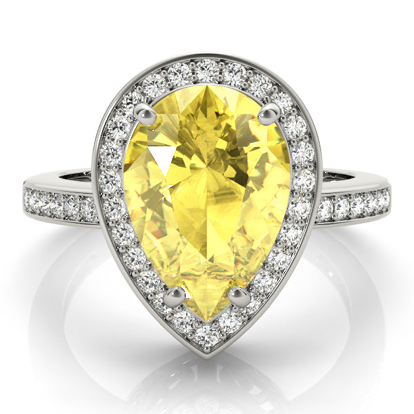 Pear Gemstone Fashion Ring · 0.43 ct tw