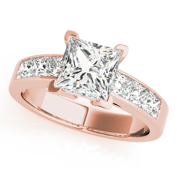 Square Fancy Shape Princess Diamond Engagement Ring · 2.46 ct tw