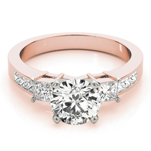 Princess Three-Stone Diamond Engagement Ring · 0.55 ct tw