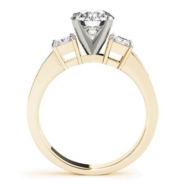 Princess Three-Stone Diamond Engagement Ring · 0.55 ct tw