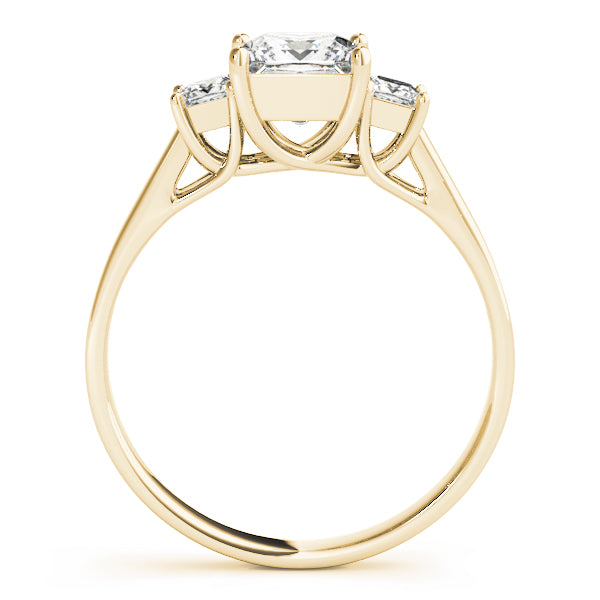 Square Three-Stone Princess Diamond Engagement Ring · 1.10 ct tw