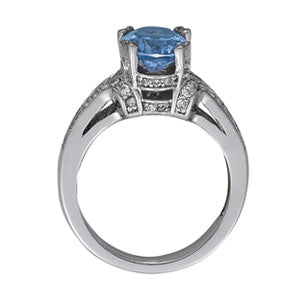 Oval Gemstone Fashion Ring · 0.35 ct tw