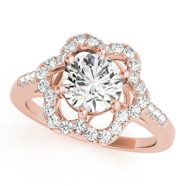 Round Halo Diamond Fashion Ring · 1.55 ct tw