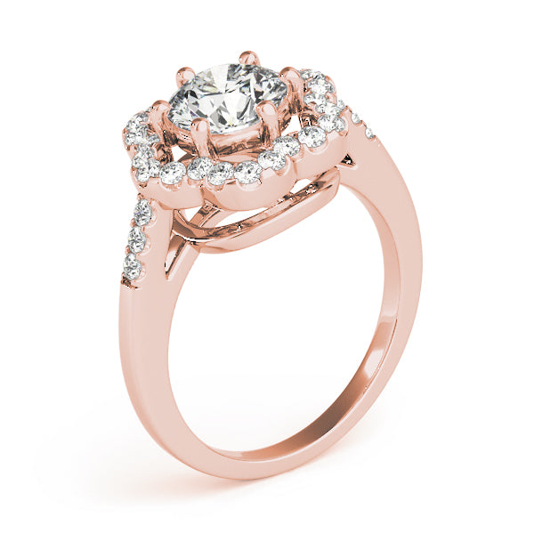 Round Halo Diamond Fashion Ring · 1.55 ct tw