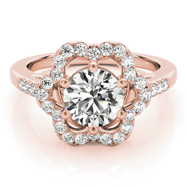 Round Halo Diamond Fashion Ring · 1.55 ct tw