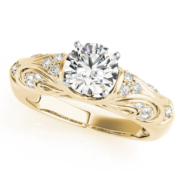 Antique Diamond Engagement Ring · 0.19 ct tw