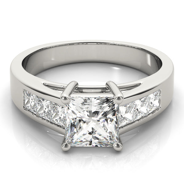 Square Fancy Shape Princess Diamond Engagement Ring · 1.99 ct tw