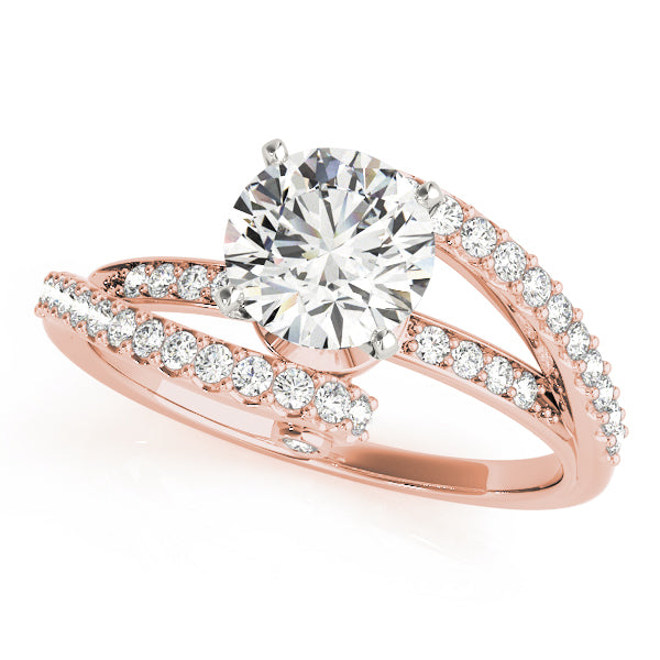 Bypass Diamond Engagement Ring · 0.28 ct tw