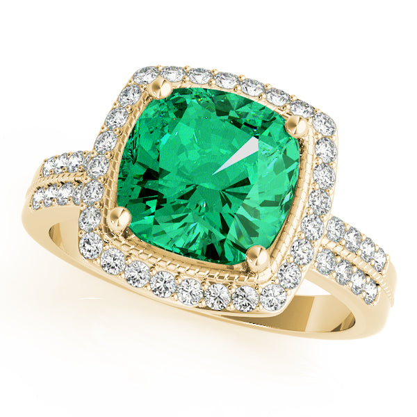 Cushion Princess Gemstone Fashion Ring · 0.33 ct tw