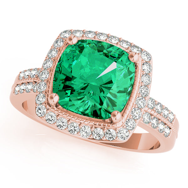 Cushion Princess Gemstone Fashion Ring · 0.33 ct tw