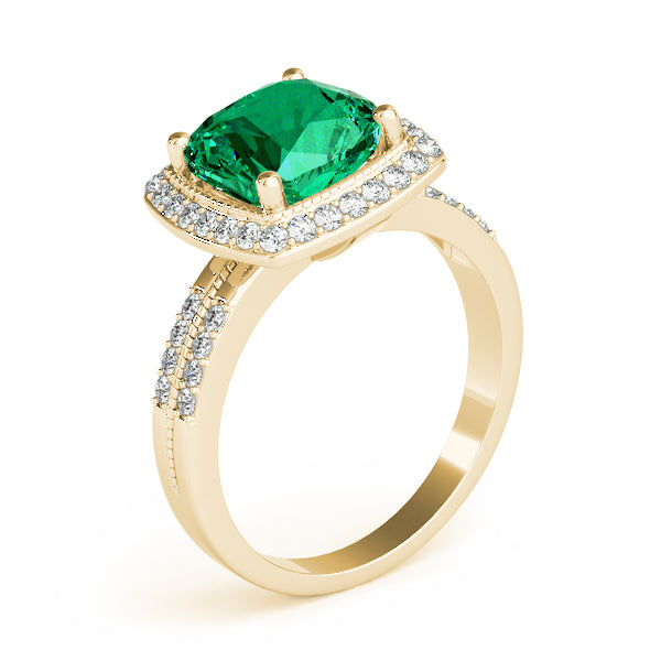 Cushion Princess Gemstone Fashion Ring · 0.33 ct tw