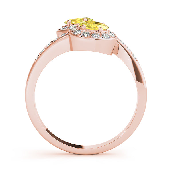 Oval Gemstone Fashion Ring · 0.23 ct tw