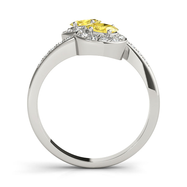 Oval Gemstone Fashion Ring · 0.23 ct tw
