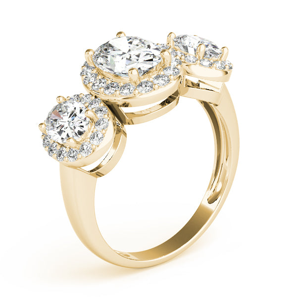Oval Gemstone Fashion Ring · 0.52 ct tw