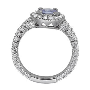 Oval Gemstone Fashion Ring · 0.28 ct tw