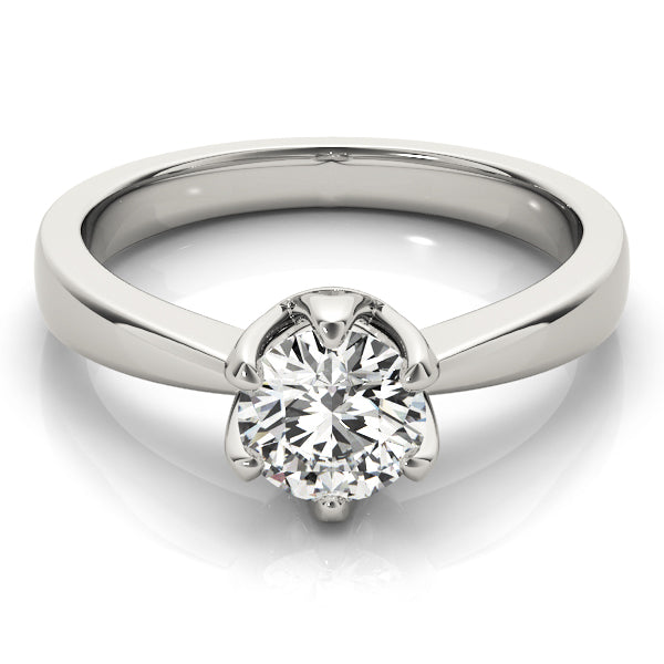 Round Diamond Solitaire Engagement Ring · 0.75 ct tw