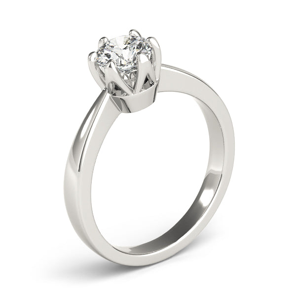 Round Diamond Solitaire Engagement Ring · 0.75 ct tw