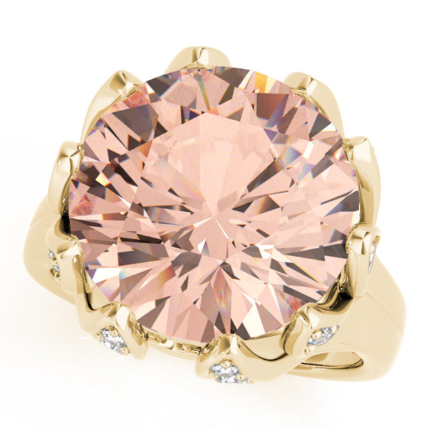 Round Gemstone Fashion Ring · 0.52 ct tw