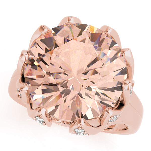 Round Gemstone Fashion Ring · 0.52 ct tw