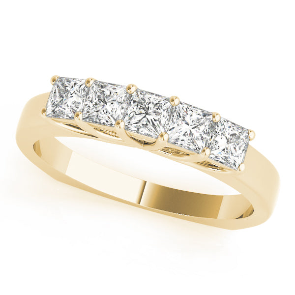 Princess Fancy Shape Diamond Wedding Band · 0.38 ct tw