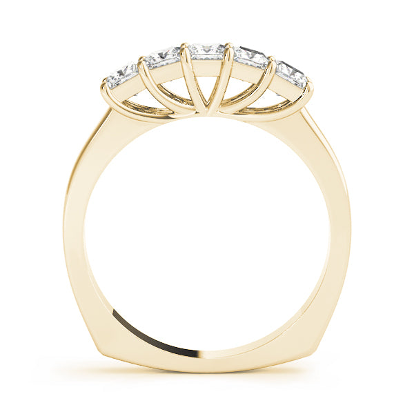 Princess Fancy Shape Diamond Wedding Band · 0.80 ct tw
