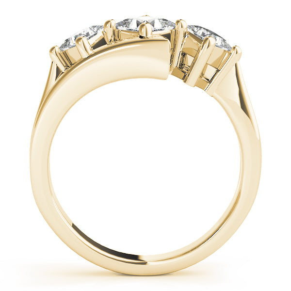 Square Three-Stone Princess Diamond Engagement Ring · 1.12 ct tw