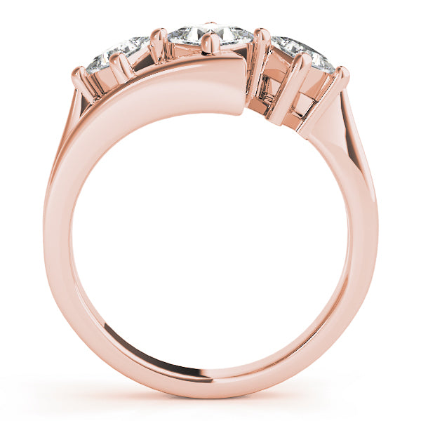 Square Three-Stone Princess Diamond Engagement Ring · 1.12 ct tw