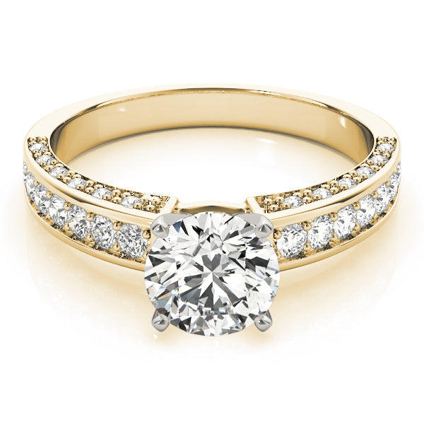 Single Row Prong Set Diamond Engagement Ring · 0.40 ct tw